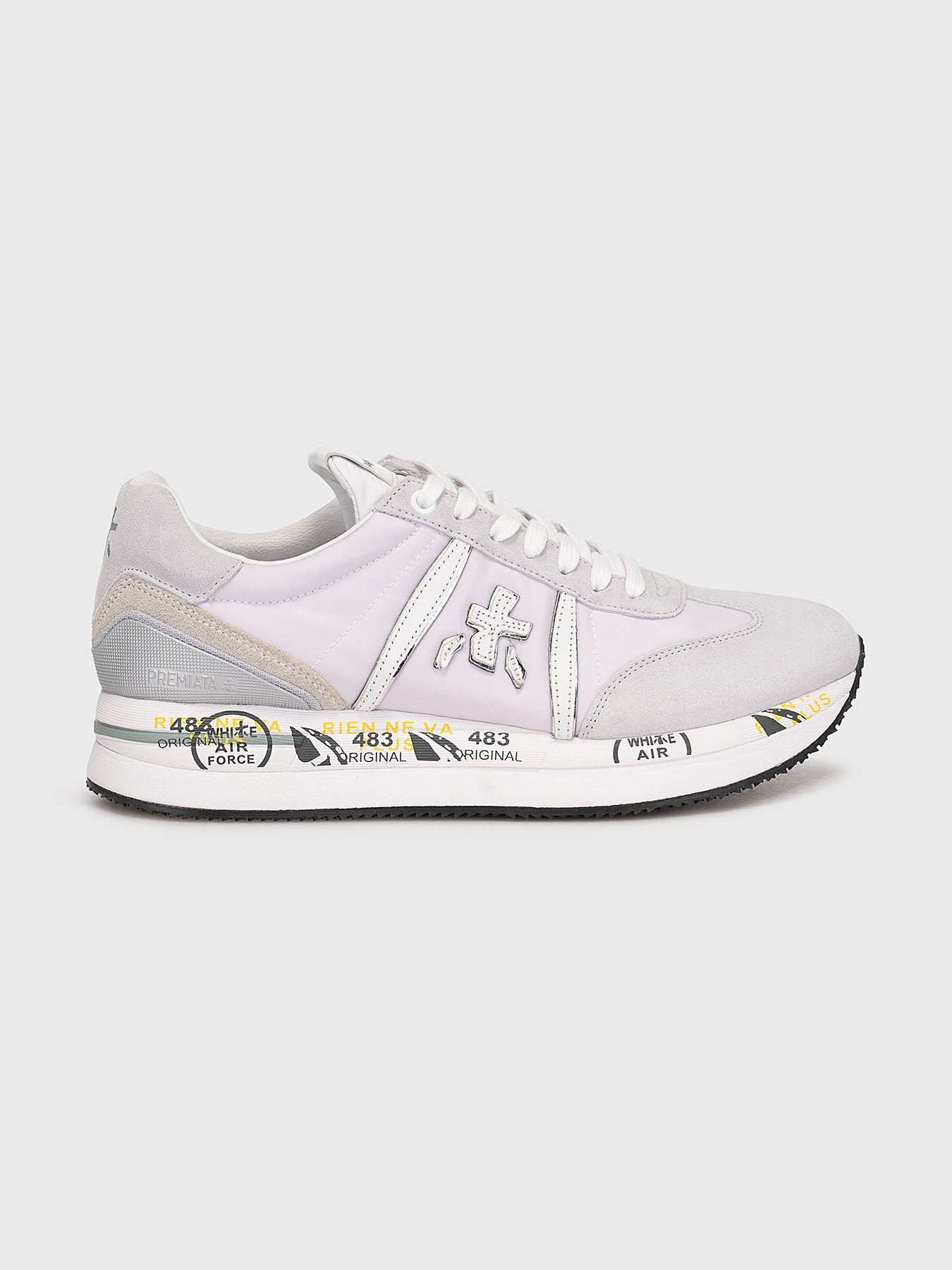 CONNY sport shoes in pale purple color brand Premiata
