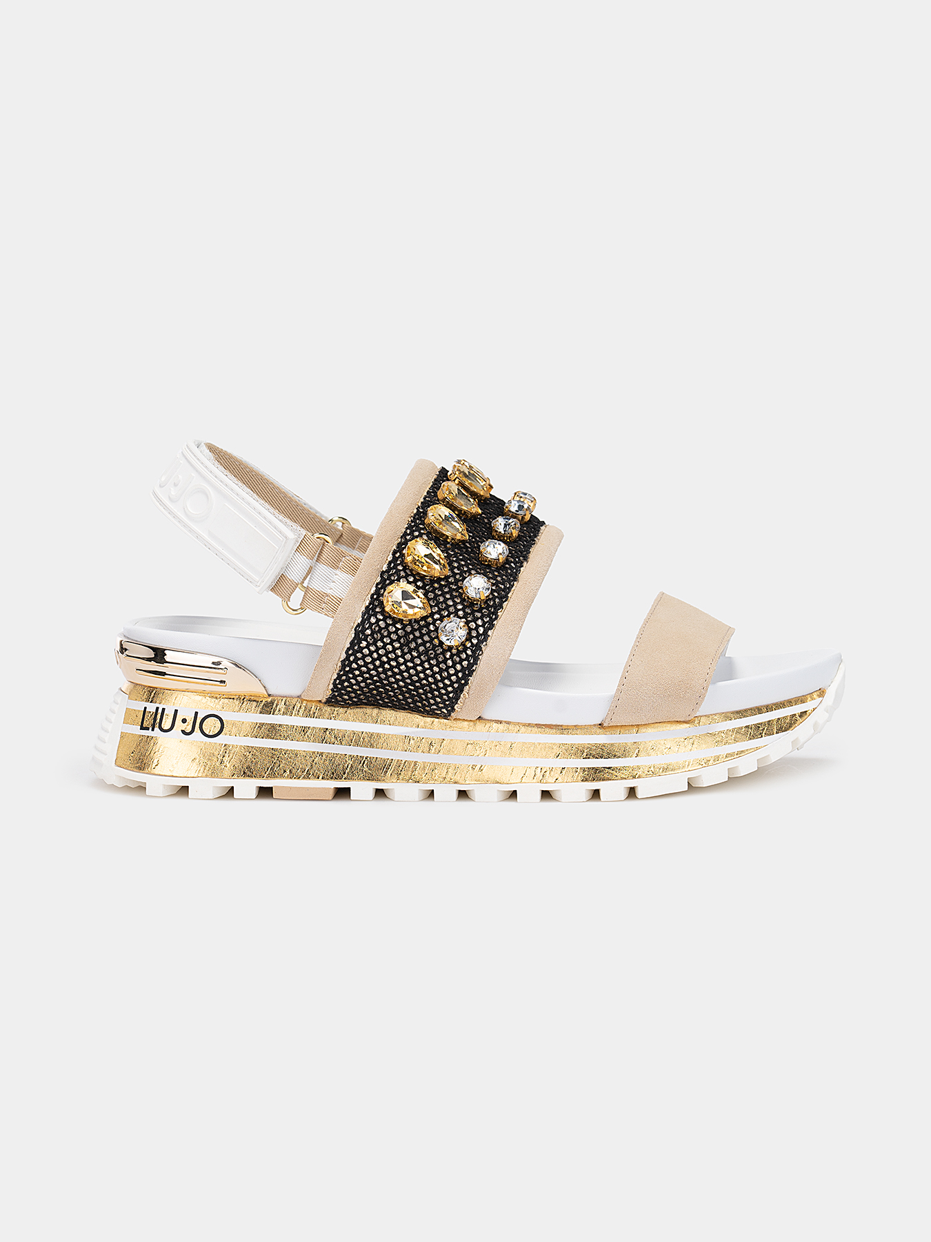 LIU JO サンダル Platform sandals colour black | Liu Jo