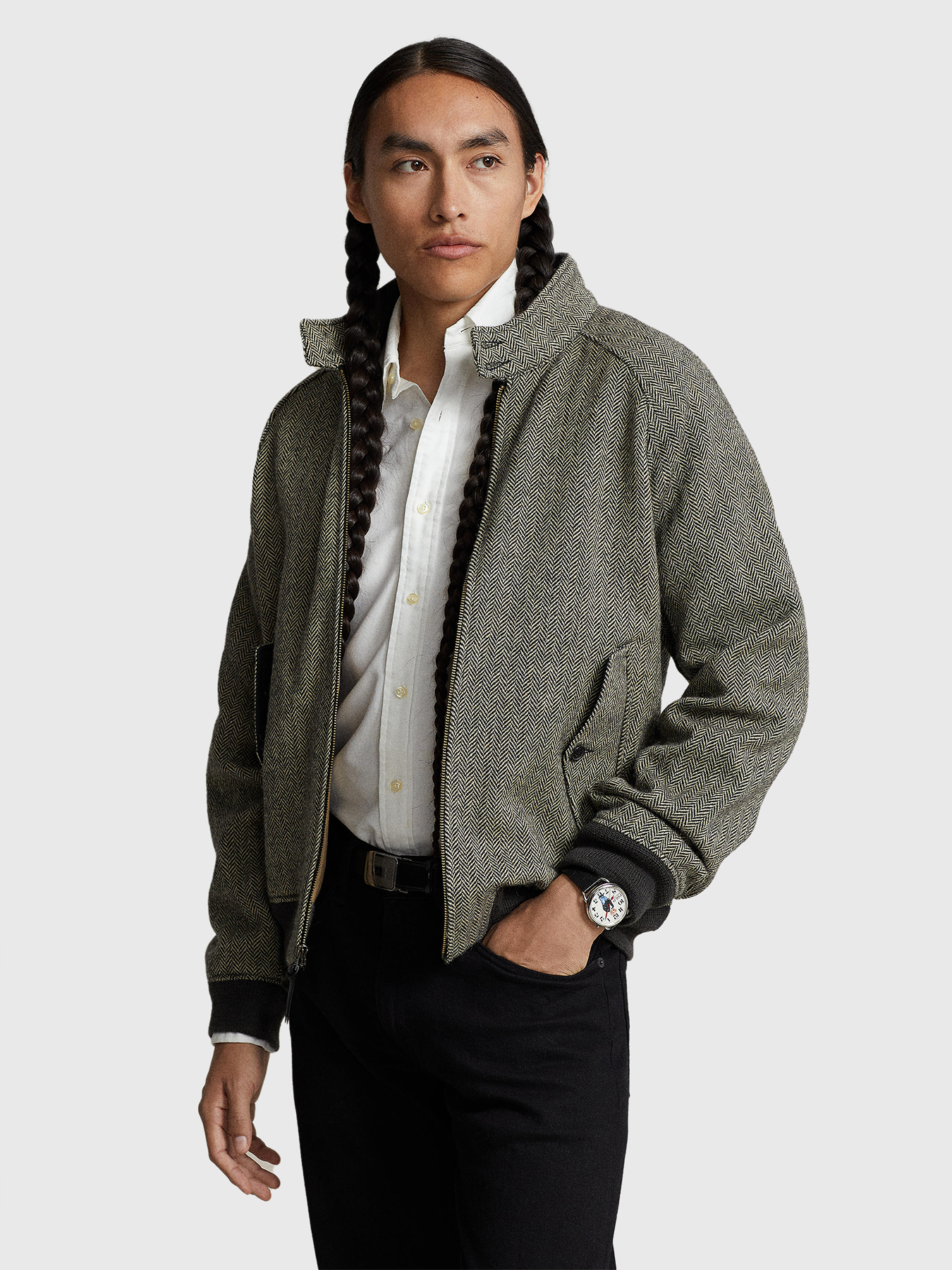 Wool blend jacket brand POLO RALPH LAUREN