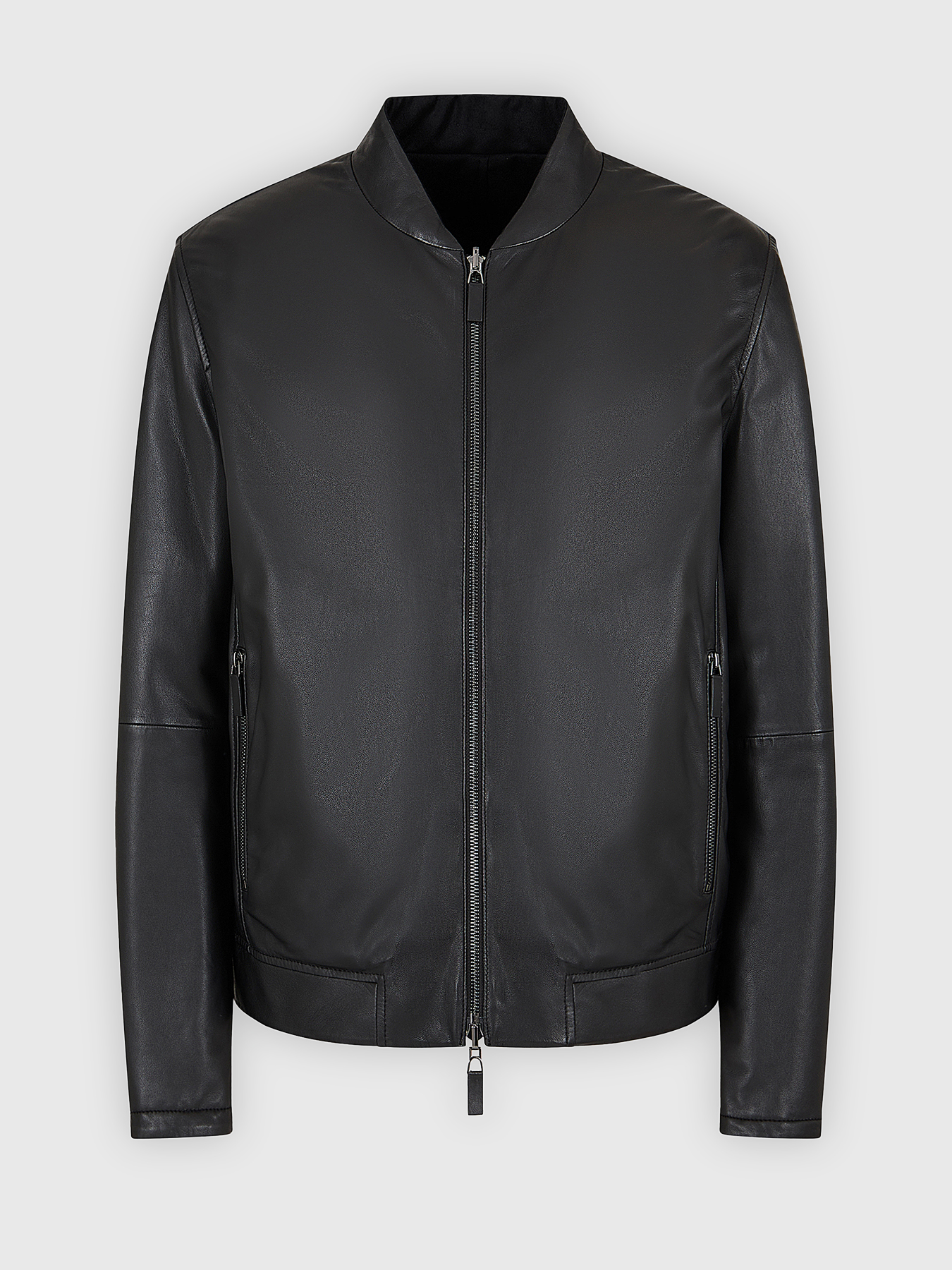 Two-faced leather jacket brand EMPORIO ARMANI