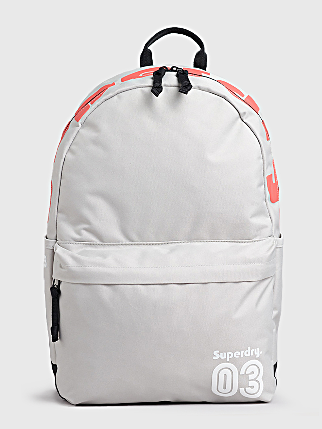 Superdry ロゴ ジップデザイン リュック ホワイト＆ブラック Buy Black & Beige Backpacks for Women by SUPERDRY Online