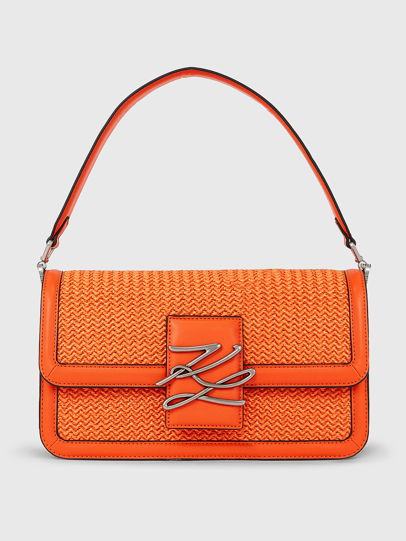 K/AUTOGRAPH beige bag with logo accent brand Karl Lagerfeld