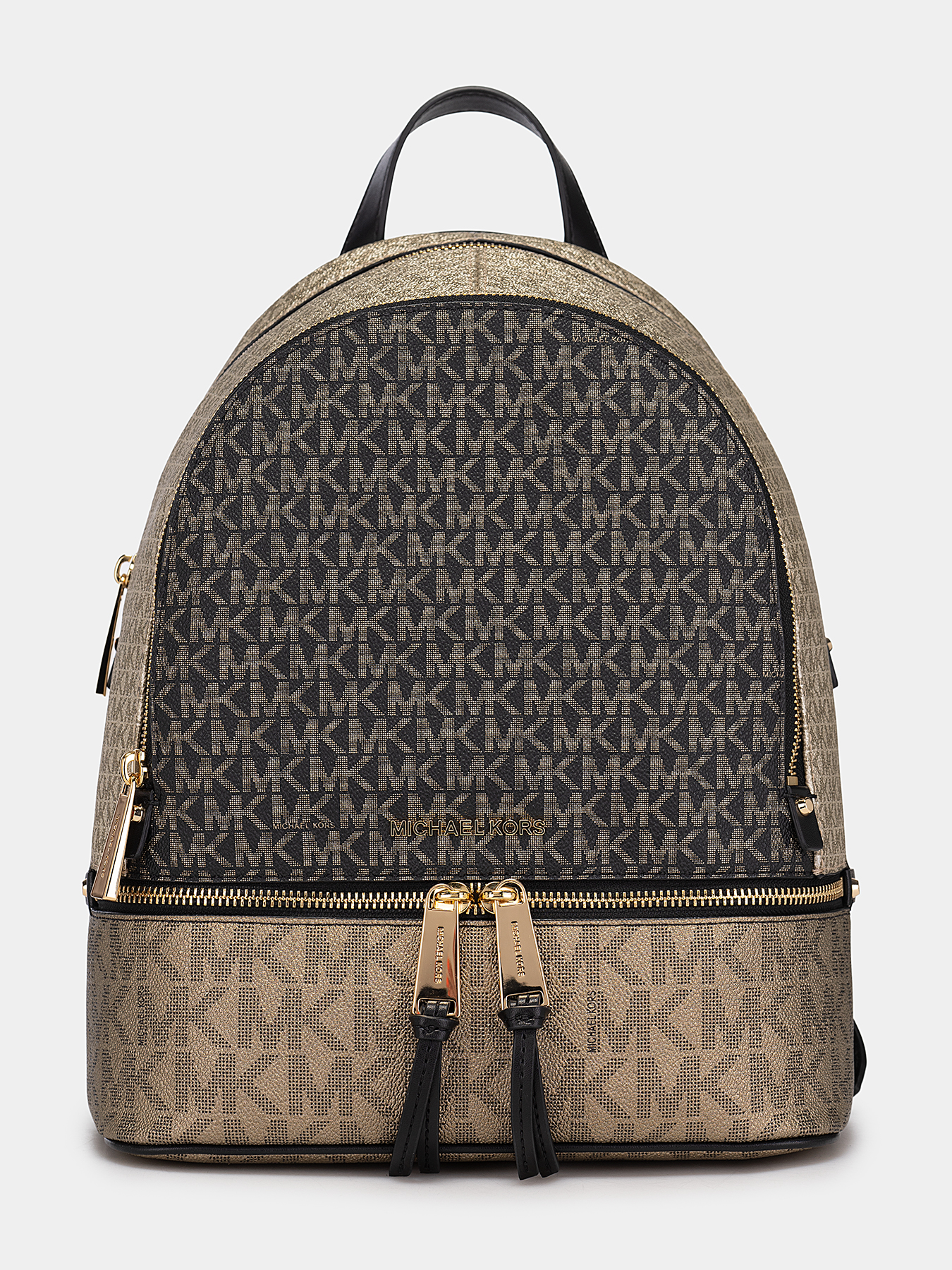 即発セール☆Michael Kors RheaモノグラムMKロゴバックパック 国内即発セールMichael Kors RheaモノグラムMKロゴバックパック