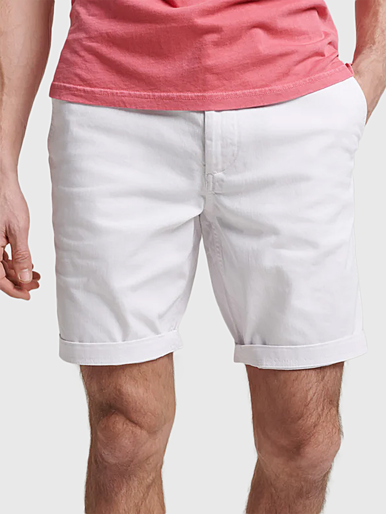 Chino Umstandsshorts beige