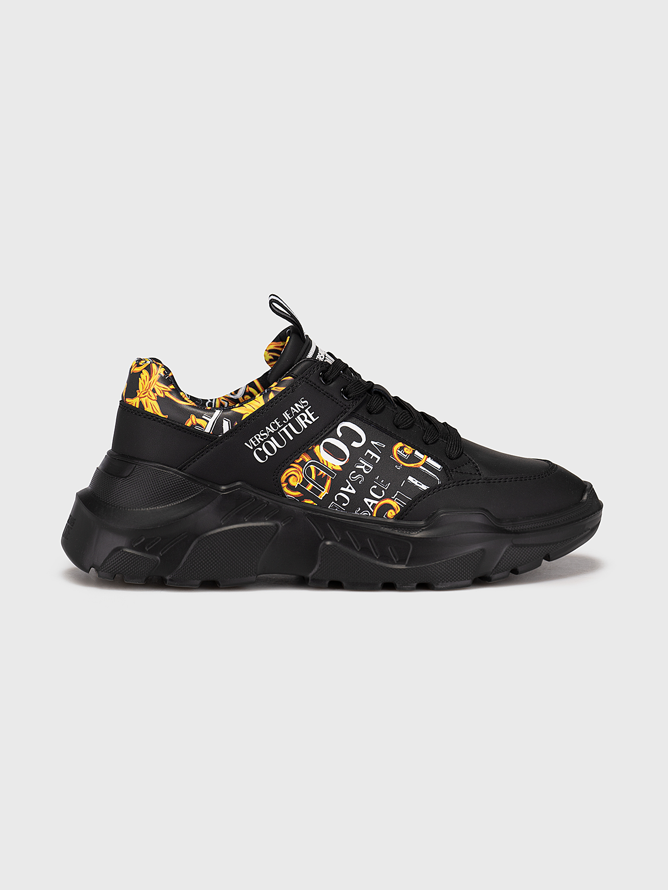 SPEEDTRACK sports shoes with logo print brand VERSACE JEANS