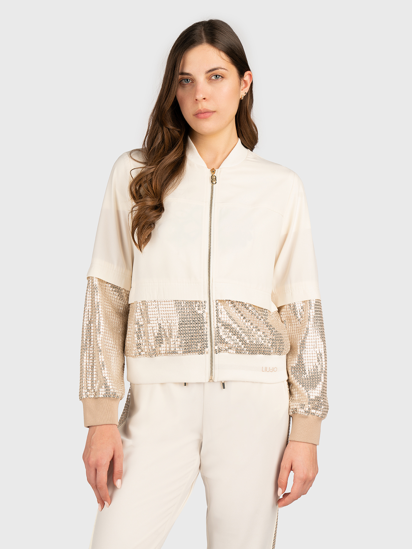 Black jacket with sequins brand LIU JO — Globalbrandsstore