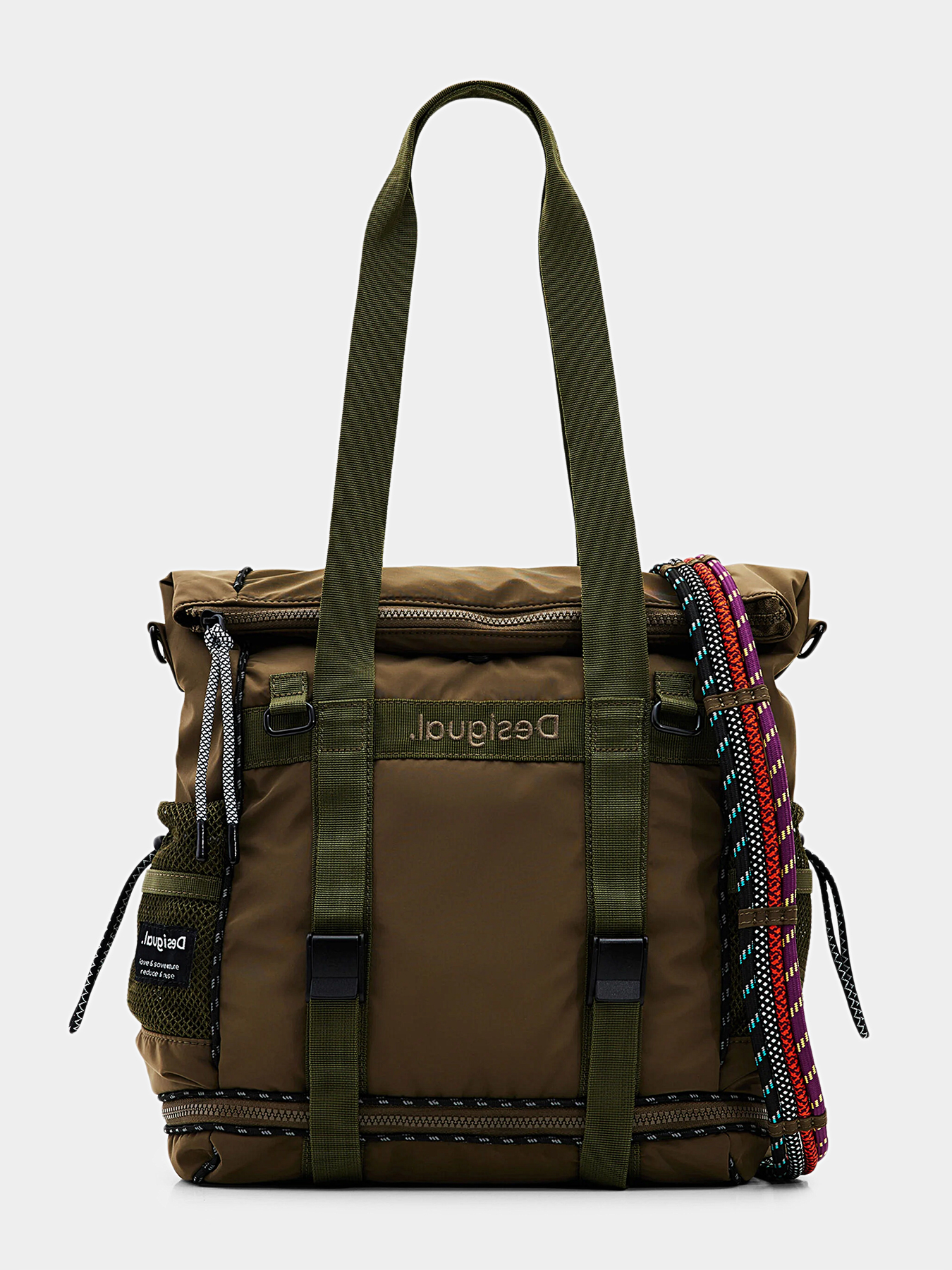 TAVANGER black backpack brand DESIGUAL — Globalbrandsstore