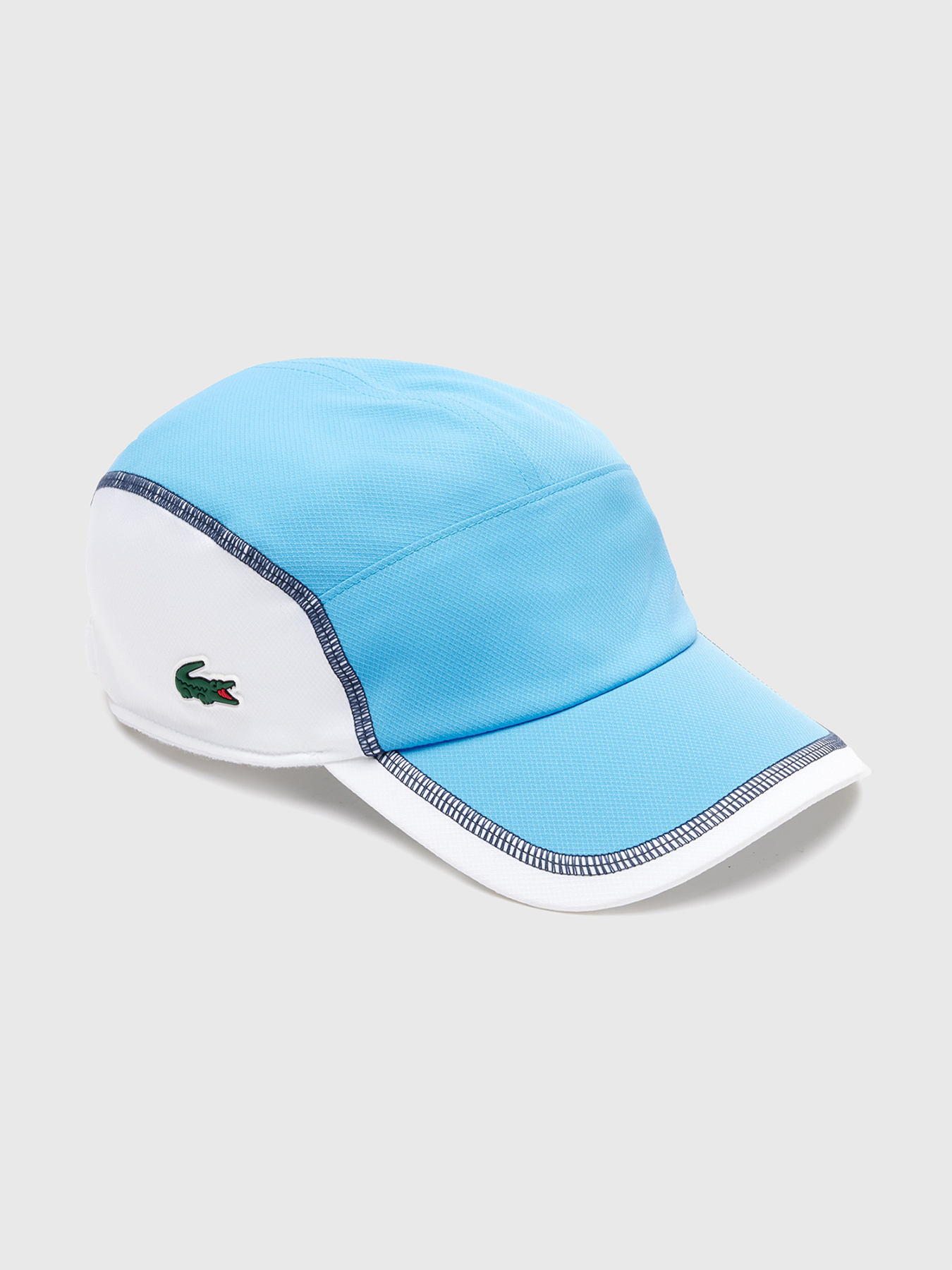 Colorblock tennis cap brand LACOSTE — Globalbrandsstore.com/en