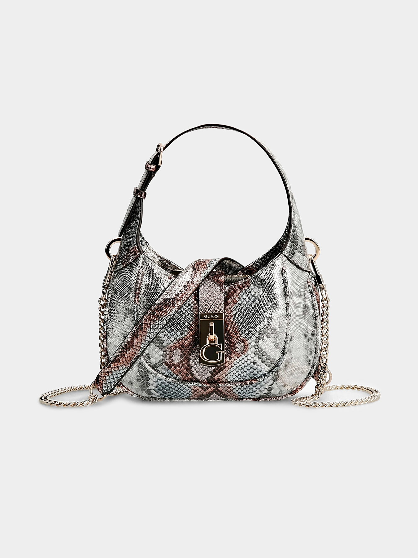【ストーン(STO)】GUESS ハンドバッグ ホーボー (W)MAIMIE Mini Hobo MAIMIE Mini Hobo ハンドバッグ ホーボー レディース | GUESS(ゲス
