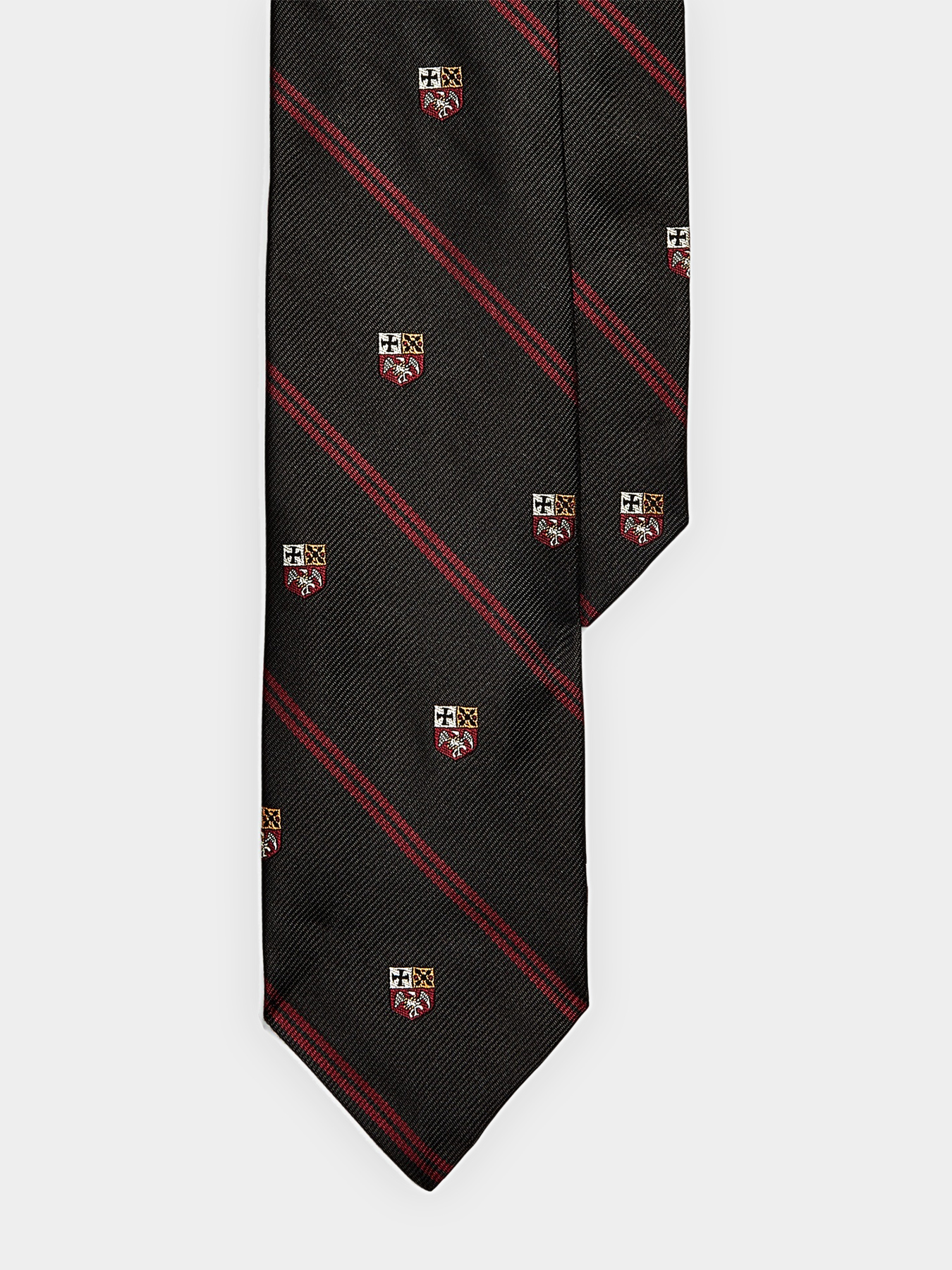 小物 Polo Ralph Lauren 90s HAND Tie Vintage 90s Polo Ralph Lauren Silk Tie Equestrian Hand Made