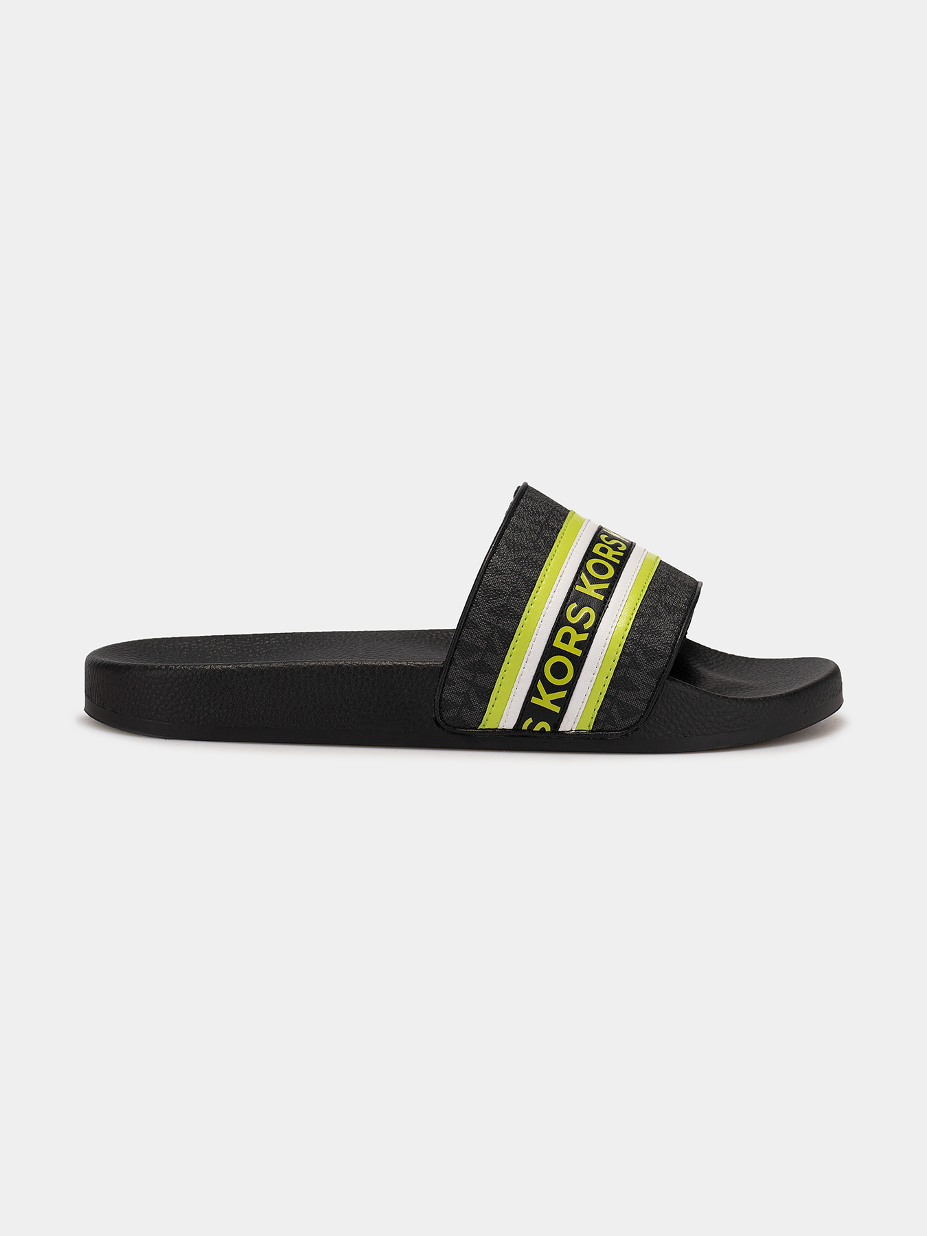 JAKE slides with contrasting logo branding brand MICHAEL KORS —  Globalbrandsstore.com/en