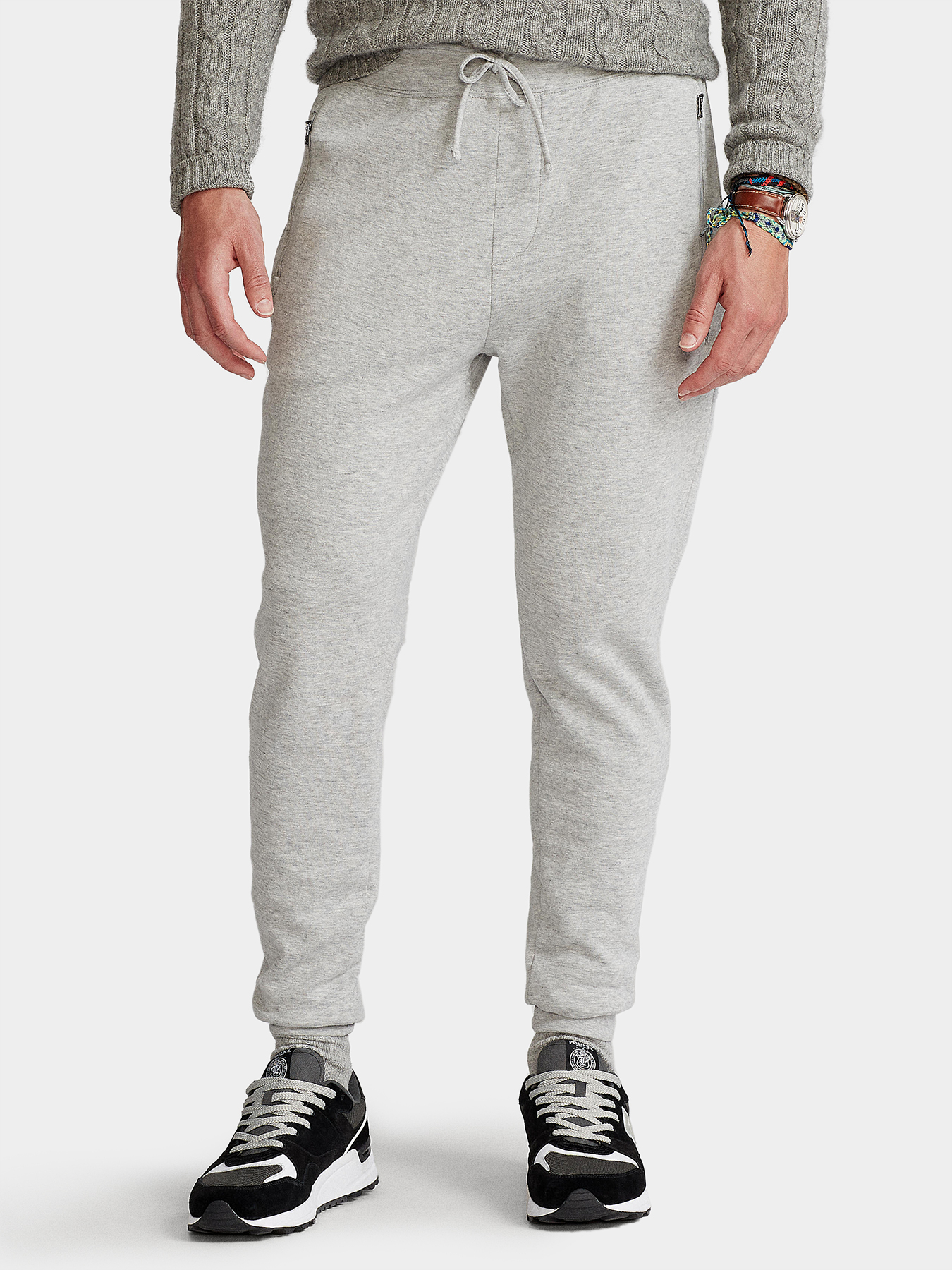 Sports pants in grey color brand POLO RALPH LAUREN