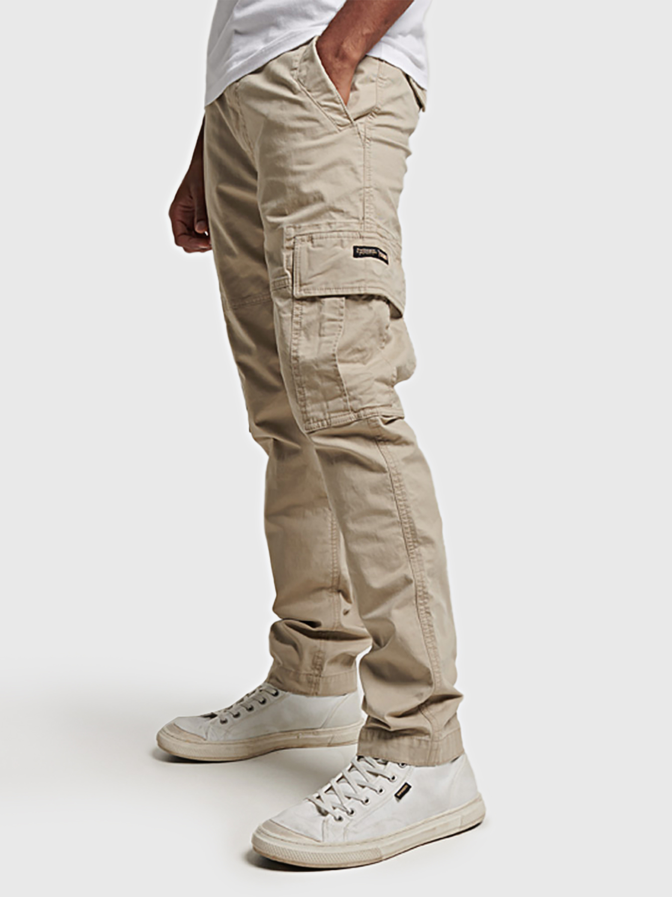 Globalbrandsstore Superdry Skinny Jeans Superdry Beige Cargo - Main Image