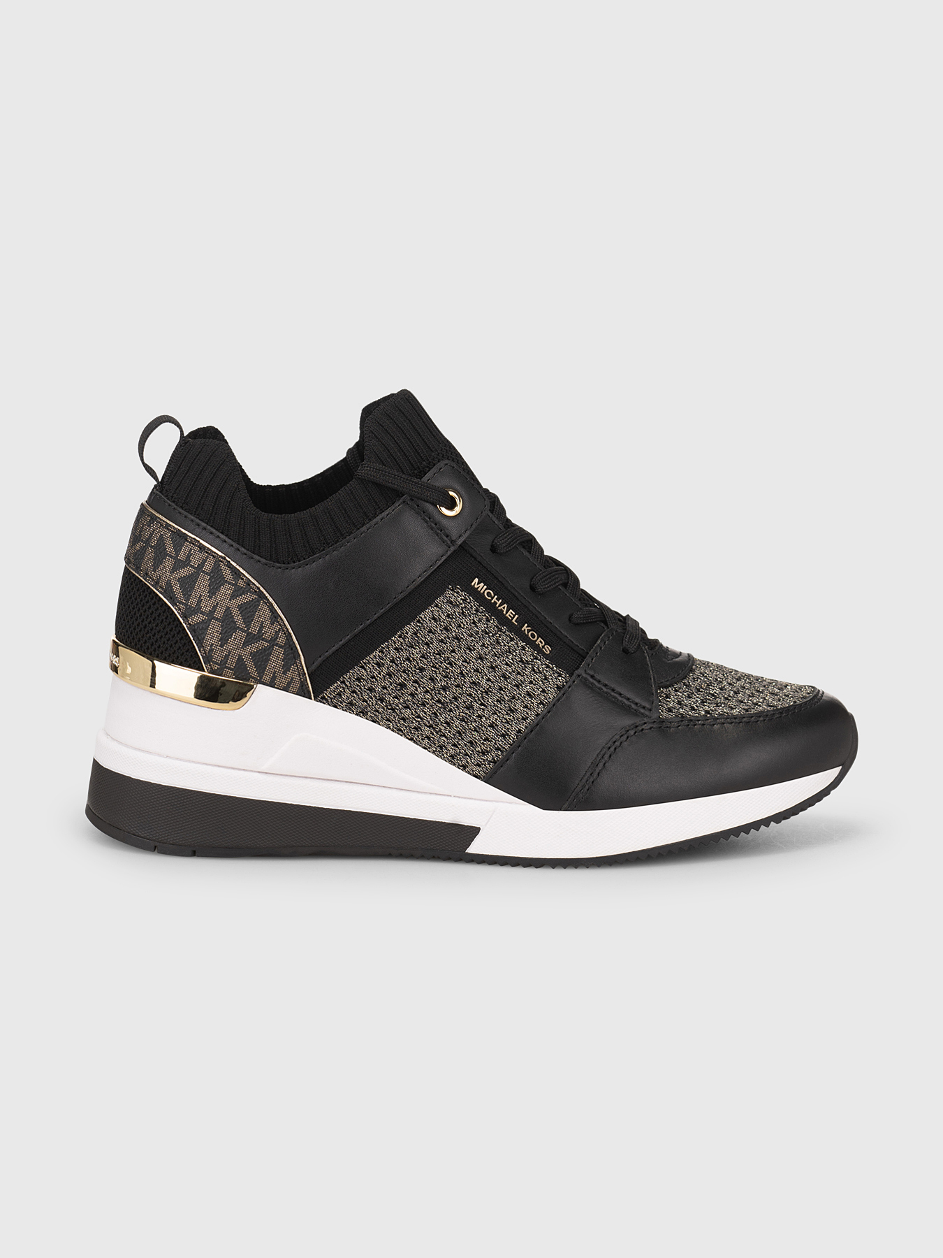 GEORGIE sneakers with logo accents brand MICHAEL KORS