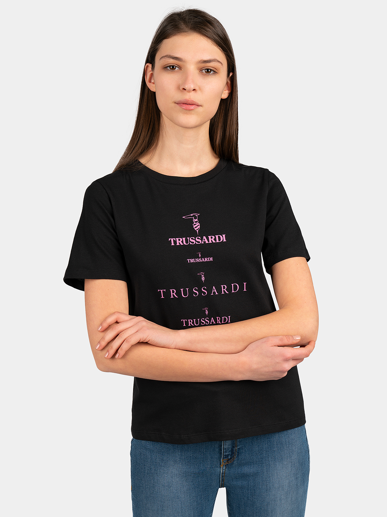 Womens Tshirt Magliette Trussardi Donna 0528AR Maglia Donna