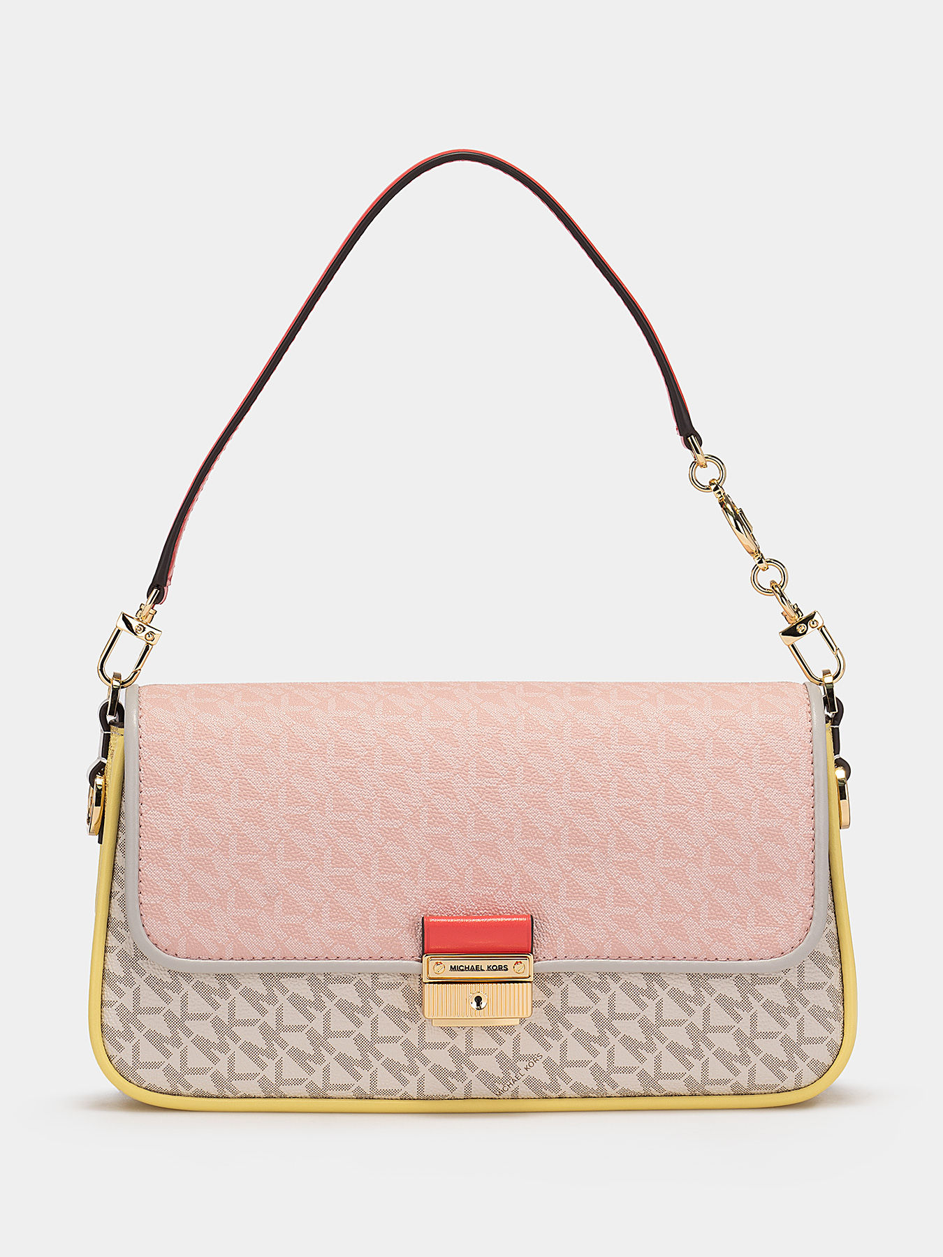 BRADSHAW bag with color-block effect brand MICHAEL KORS