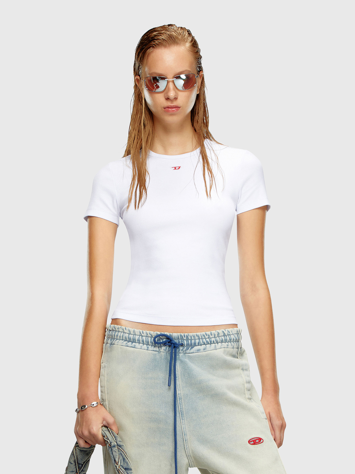 T-ELE-LONG-D cotton T-shirt brand DIESEL — Globalbrandsstore
